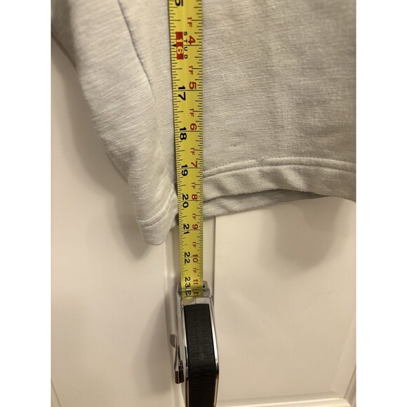 Lululemon City Sweat Short French Terry Jersey Heathered Ultra Light Grey Small - Picture 8 of 8